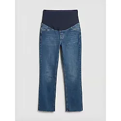 LC Waikiki Çelebi Store'dan Kaliteli Parçalar Karın Panelli Straight Fit Hamile Jean Pantolon
