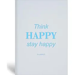 Le Color 15x21 Keten Süresiz Planlayıcı Ajanda Defter Mavi