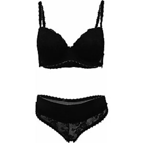 Le Jardin Elianor Push-up Sütyen Takım 5200 Siyah