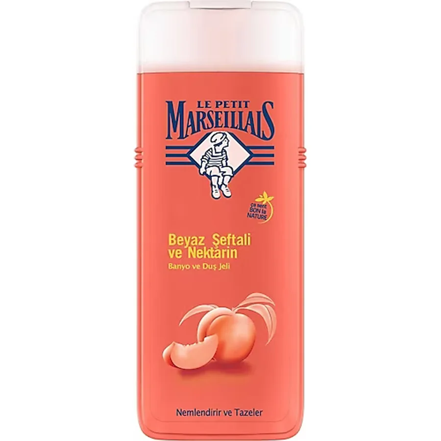Le Petit Marseillais Beyaz Şeftali ve Nektarin Duş Jeli 400 ml
