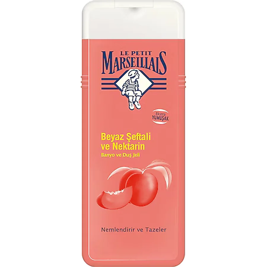 Le Petit Marseillais Beyaz Şeftali ve Nektarin Duş Jeli 650 ml
