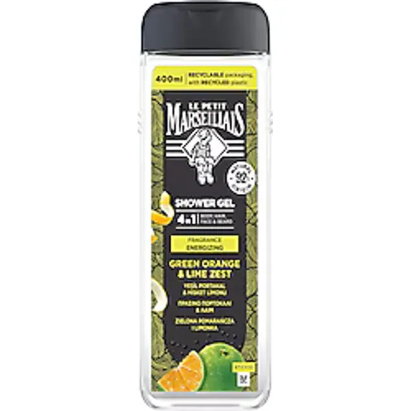 Le Petit Marseillais Green Orange & Lime Zest 400 ml Duş Jeli