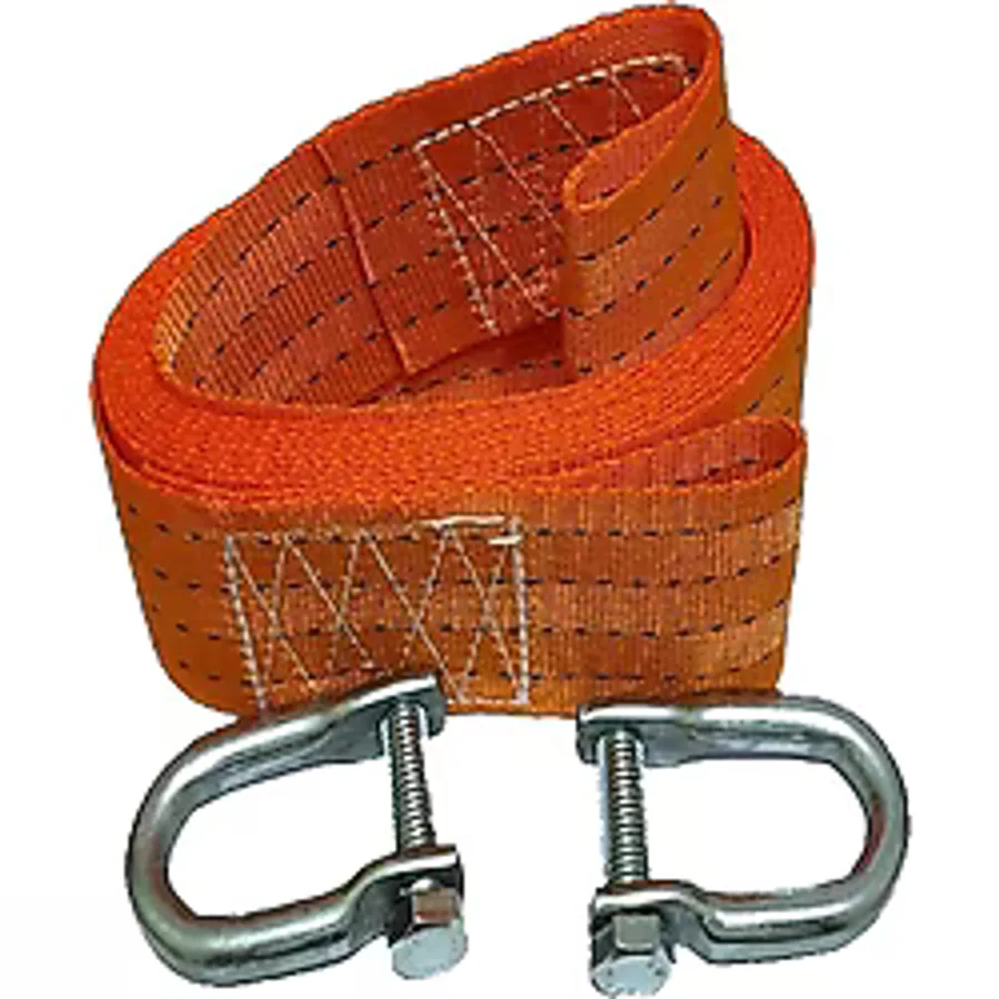 Leader Araç Çekme Halatı Kumaş Çelik Puntalı ( 3 Ton ) ( 3 Metre )