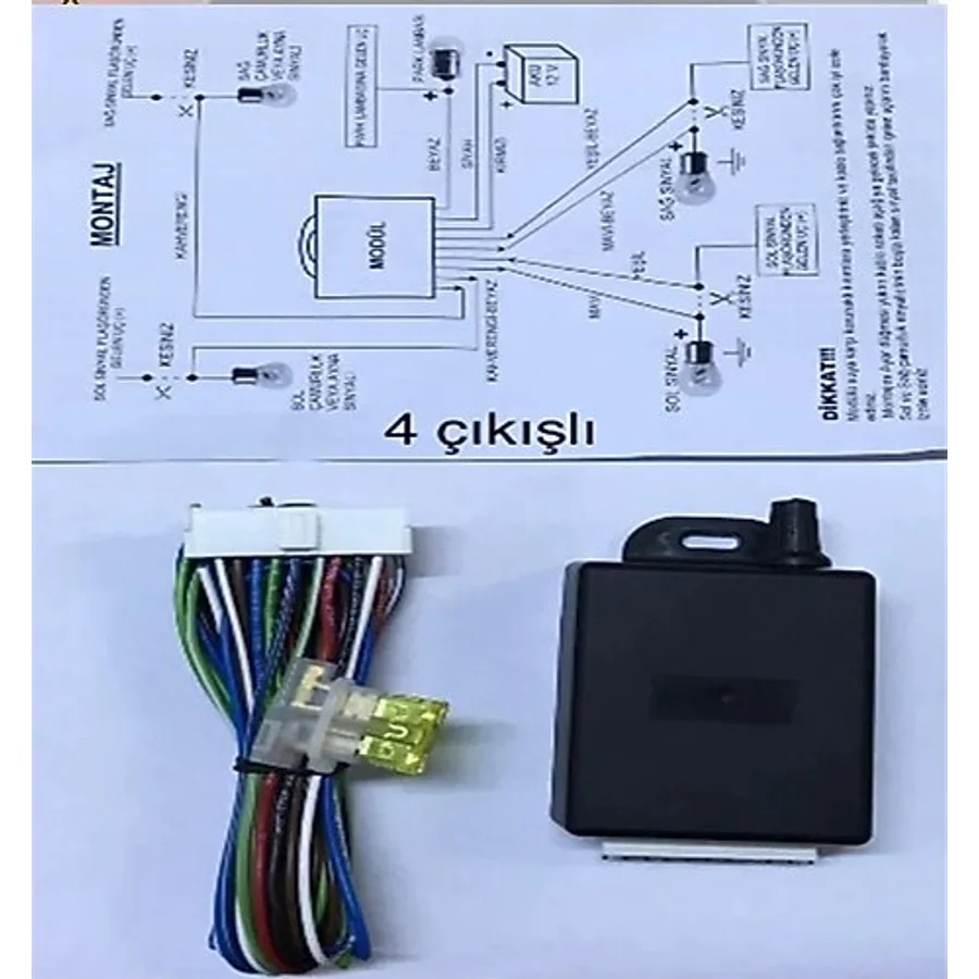 Leader Ldr 10 Ayarlı Amerikan 4 Çıkışlı Park Modülü