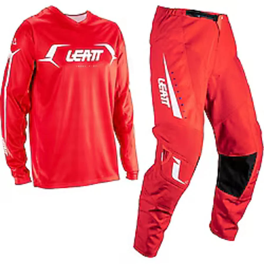Leatt 3.5 Çocuk Jersey Pantolon Takımı Kırmızı