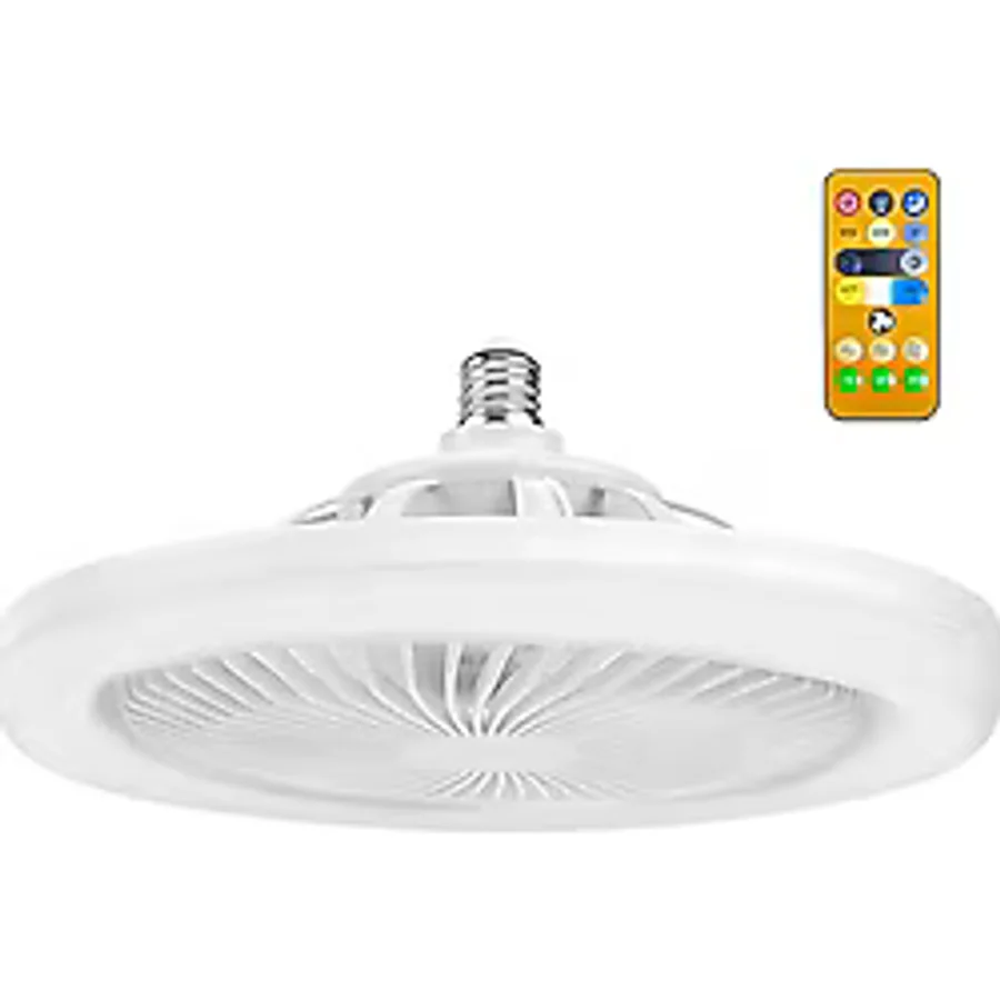 Led Işıklı Tavan Vantilatörü - 3 Farklı Işık Modu, 3 Seviye Güçlü Fan Modu, Uzaktan Kumandalı, Sessiz Kullanım, Ayarlanabilir Parlaklık Ayarı, Kolay Kurulumlu, Led Işıklı Tavan Pervane Vantilatörü