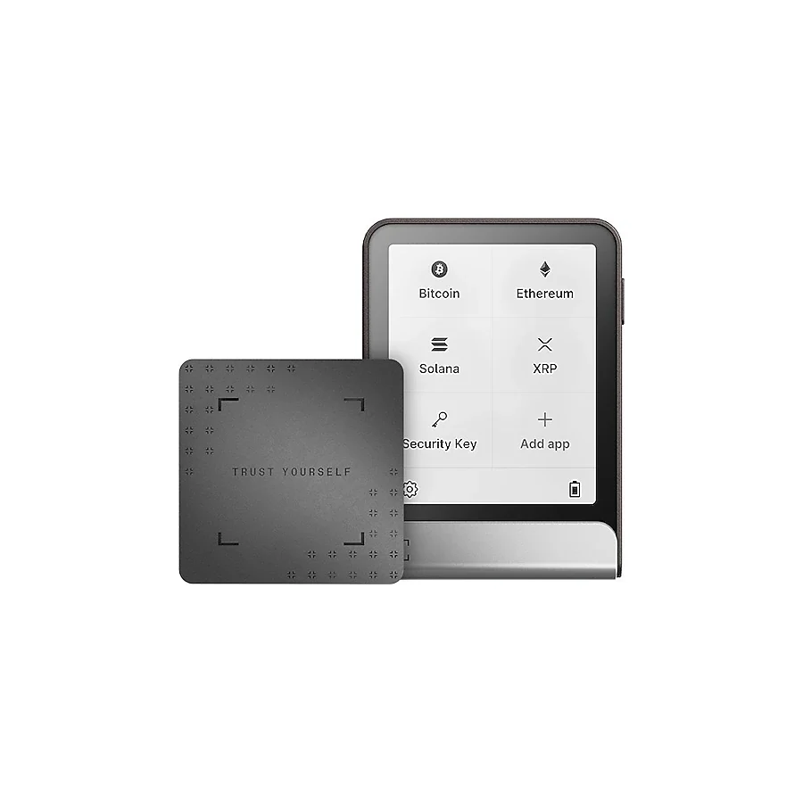 Ledger Flex Gri Kripto Cüzdan + Kurtarma Anahtarı