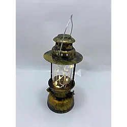 Ledli Gaz Lambası Nostaljik Eskitme Fener Eskitme
