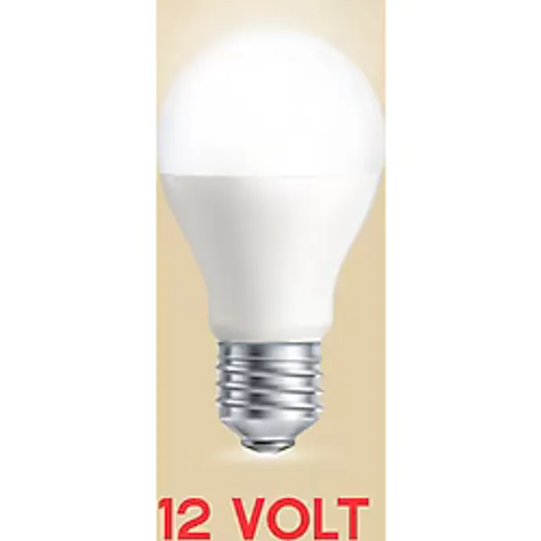 Ledx 12V (Volt) 10W Beyaz LED Ampul - Karavan, Tekne, Araç İçi ve Kamp Aydınlatması İçin Uyumlu LED Lamba Aydınlatma İçin İdeal