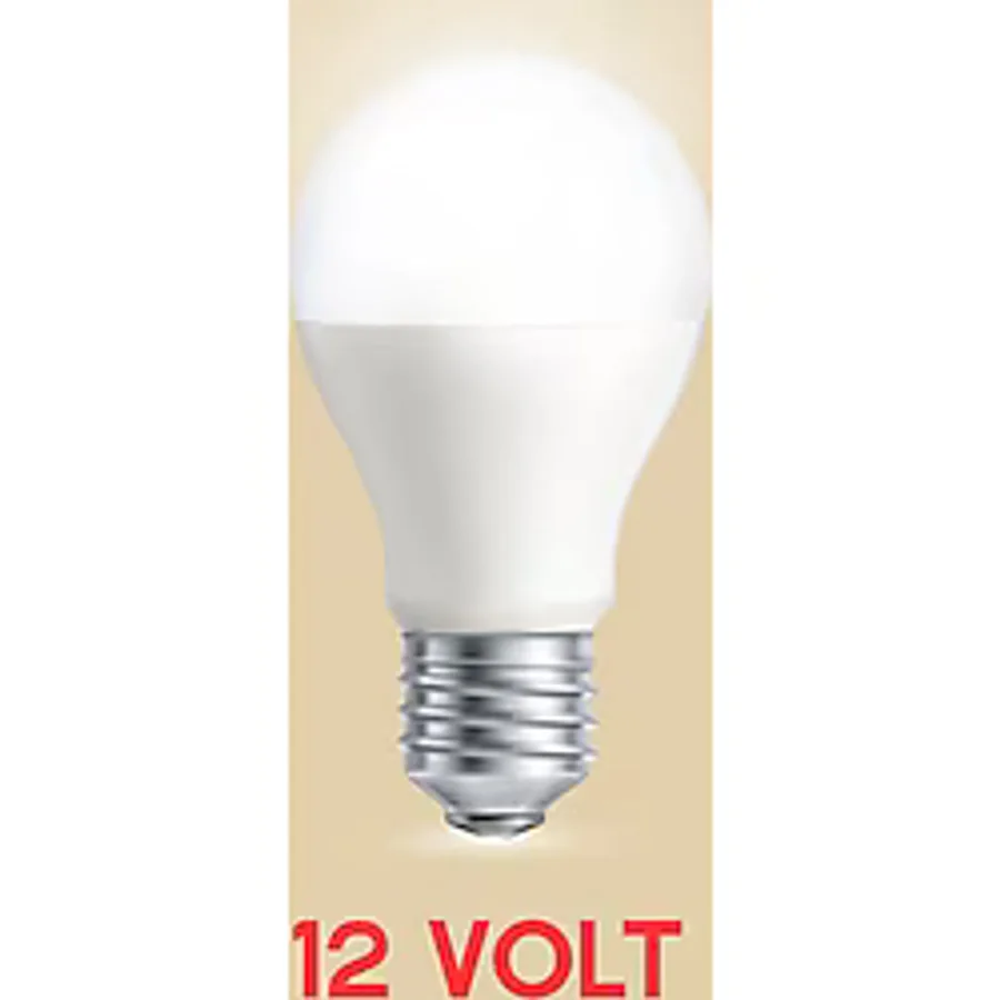 Ledx 12V (Volt) 10W Beyaz LED Ampul - Karavan, Tekne, Araç İçi ve Kamp Aydınlatması İçin Uyumlu LED Lamba