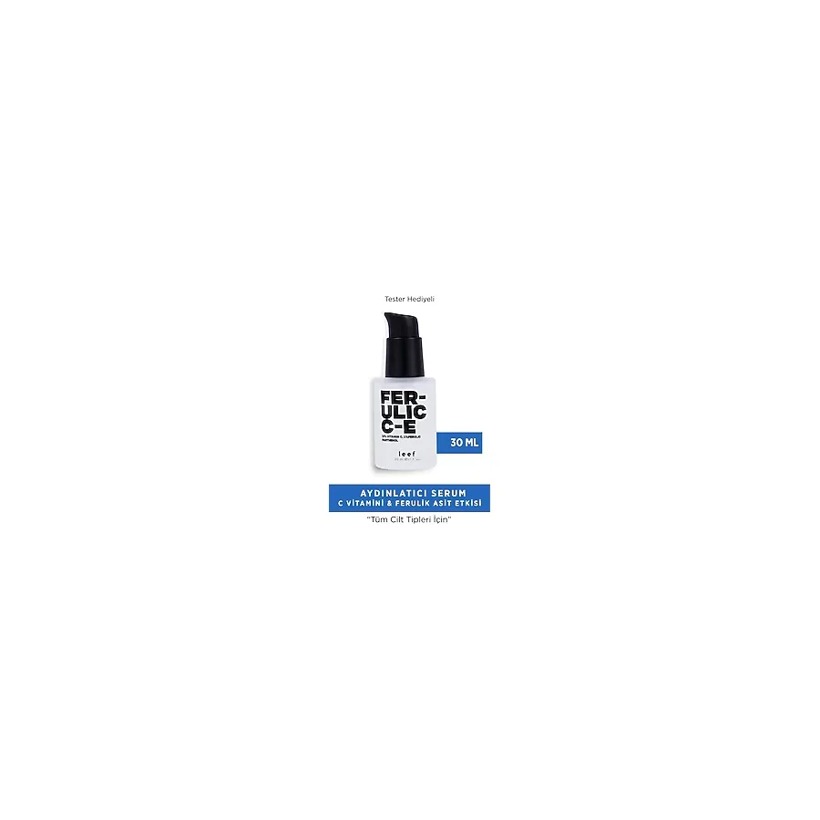 Leef Ferulic C E Serum %15 C Vitamini %1 Ferulik Asit Aydınlatıcı Antioksidan