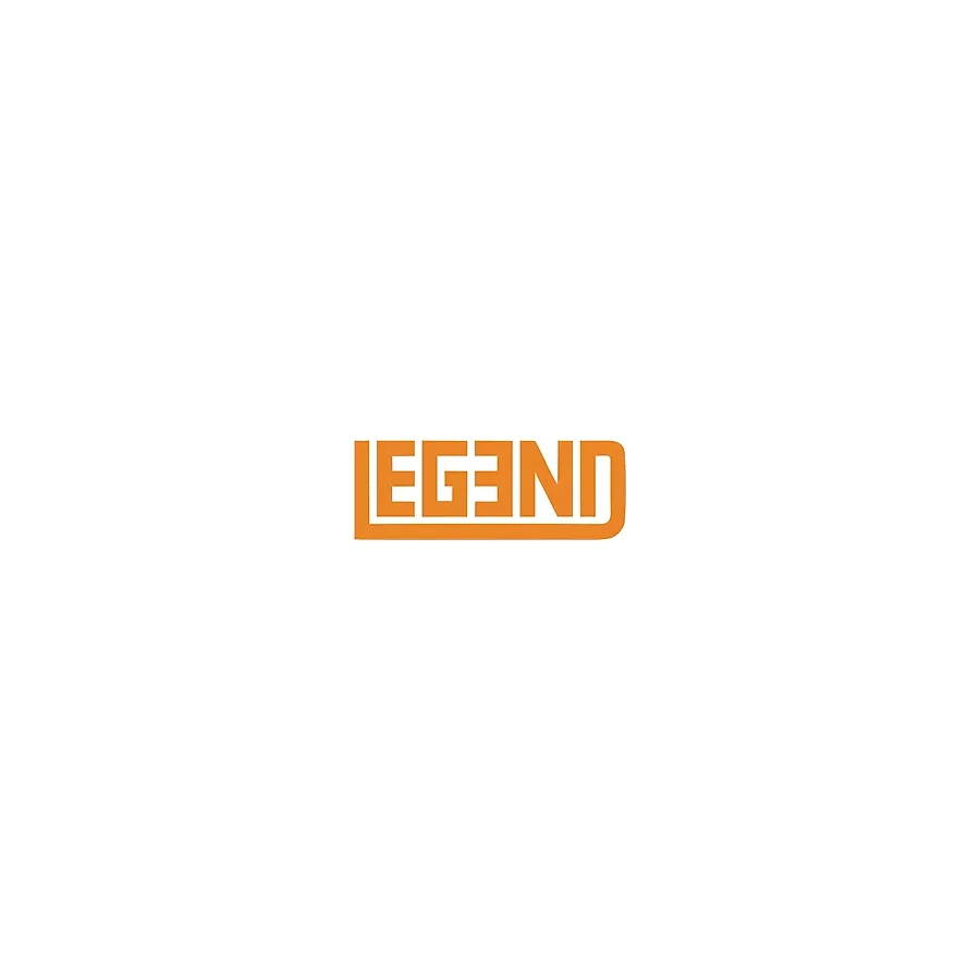 Legend Efsane Sticker 17x17 Cm Turuncu