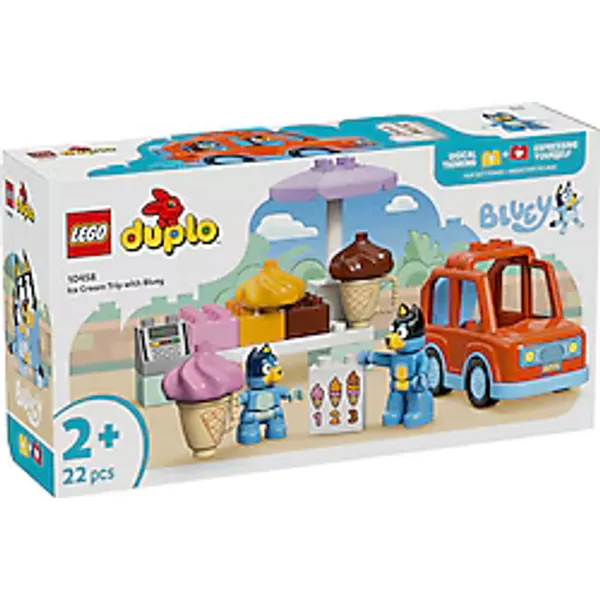Lego 10458 Duplo Bluey ile Dondurma Gezisi