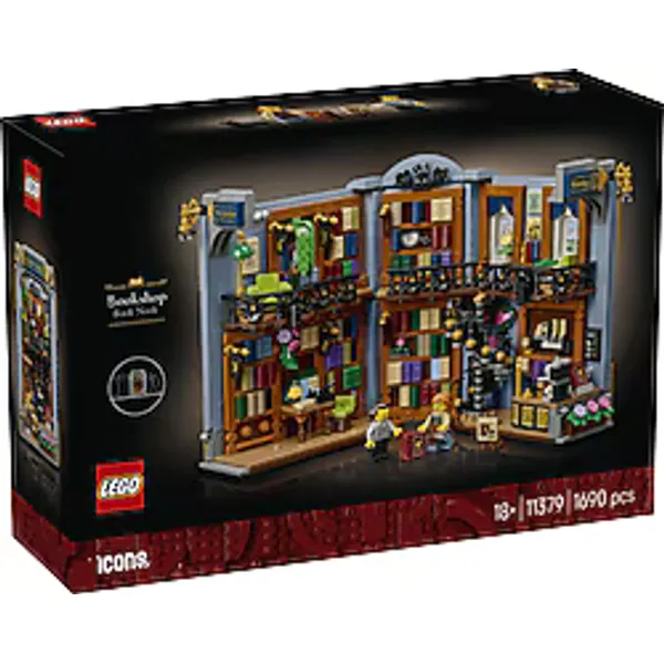 Lego 11379 Icons Kitabevi Kitaplık Dekoru