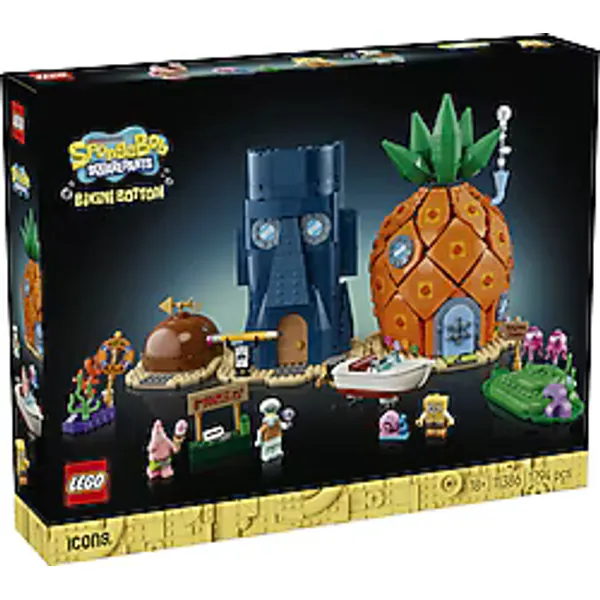 Lego 11386 Icons SüngerBob KarePantolon Bikini Kasabası