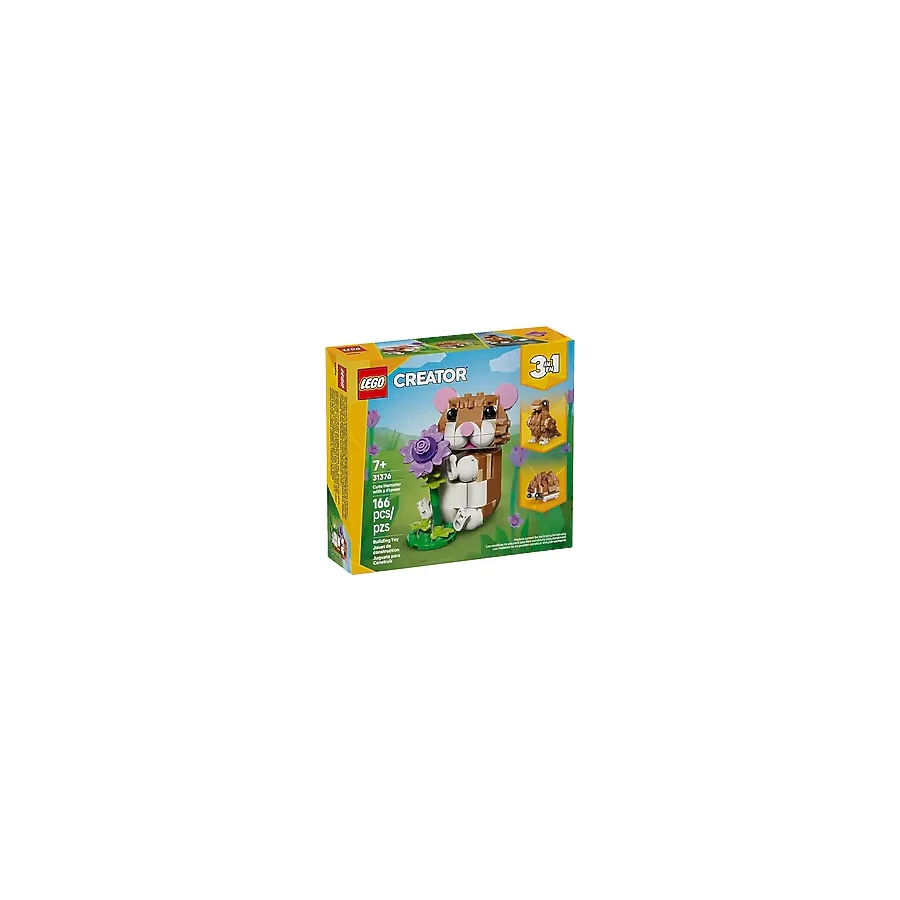 Lego 31376 Creator Sevimli Hamster ile Çiçek