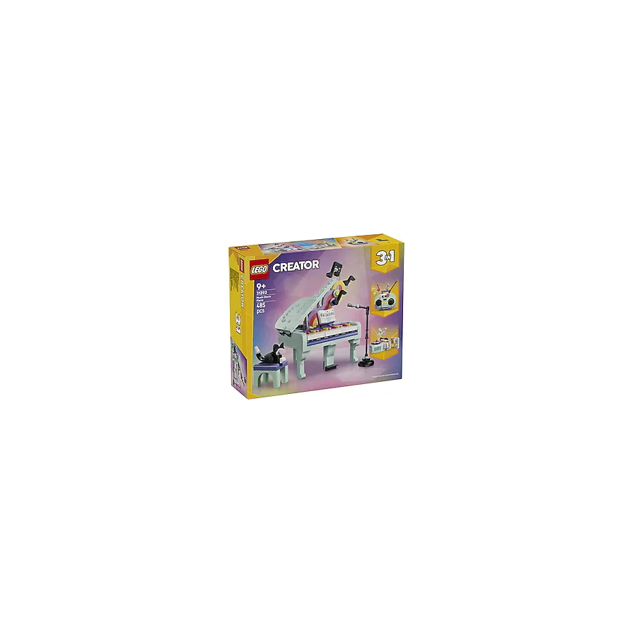 Lego 31392 Creator 3'ü 1 Arada Müzikal Dekor Kedili Piyano