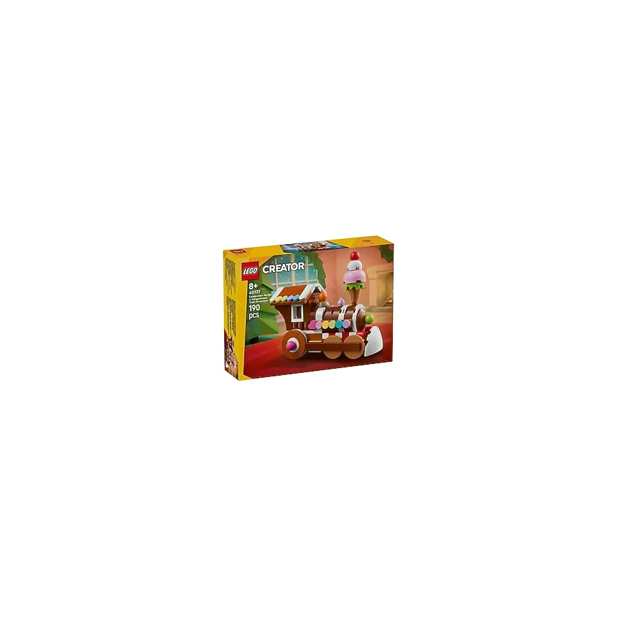 Lego 40777 Creator Kutlama Serisi Zencefilli Kurabiye Tren Süsü