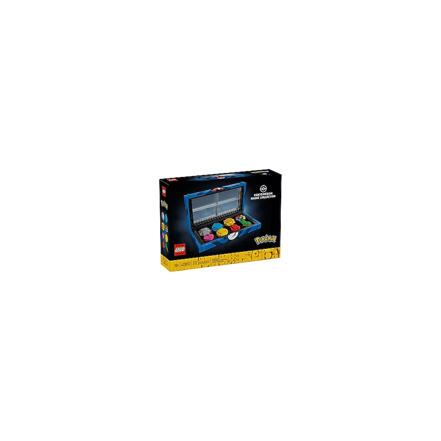 Lego 40892 Pokemon Kanto Bölgesi Rozet Koleksiyonu