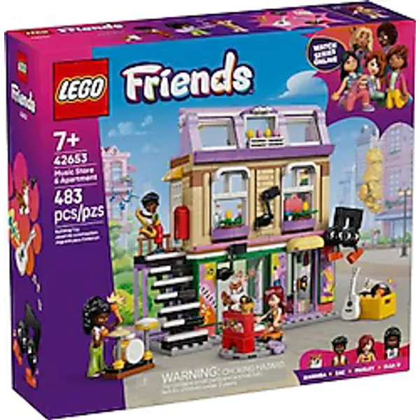 Lego 42653 Friends Müzik Mağazası ve Daire
