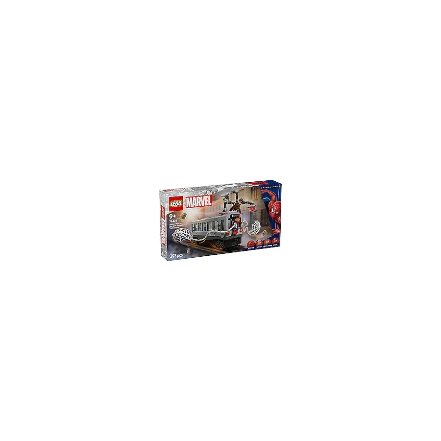 Lego 76321 Marvel Örümcek Adam ile Doktor Oktopus Metro Sahnesi