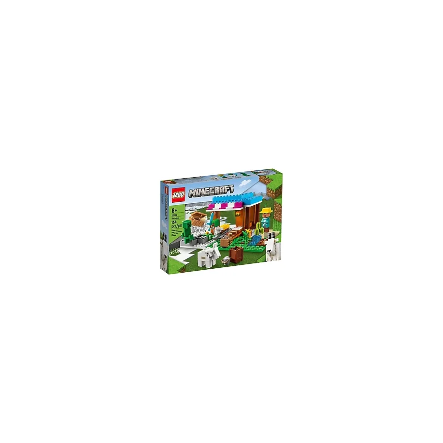 Lego Minecraft Fırın 21184-8 Yaş ve Üzeri Çocuklar İçin Köylü ve CreeperTM Içeren Oyuncak Yapım Set