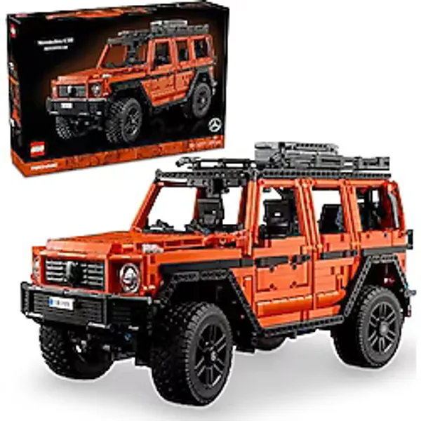 LEGO Technic Mercedez-Benz G 500 PROFESSIONAL Line 42177 Yetişkinler için Aksesuarlar İçeren Dekoratif Model Yapım Seti, Hediye Fikri (2891 Parça)
