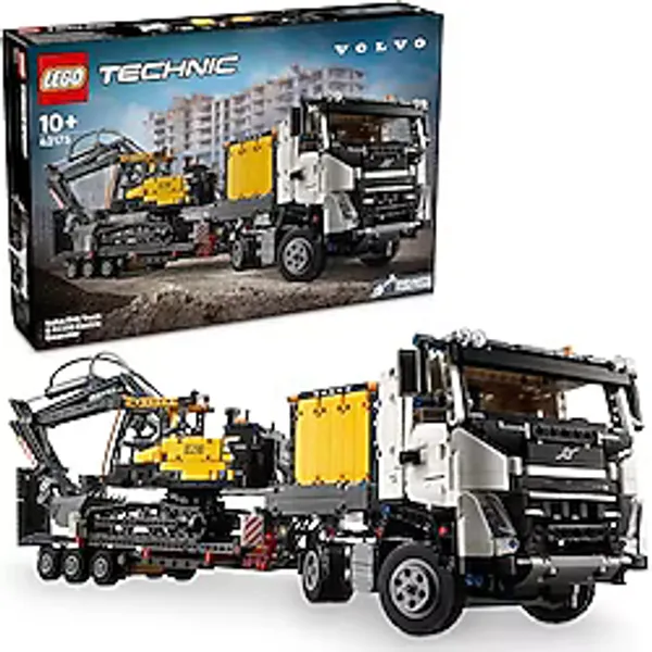 LEGO Technic Volvo FMX Kamyon ve EC230 Elektrikli Ekskavatör 42175 10 Yaş ve Üzeri Çocuklar için Oyuncak Elektrikli Ekskavatör İçeren Yaratıcı Oyuncak Yapım Seti, Hediye Fikri (2274 Parça)