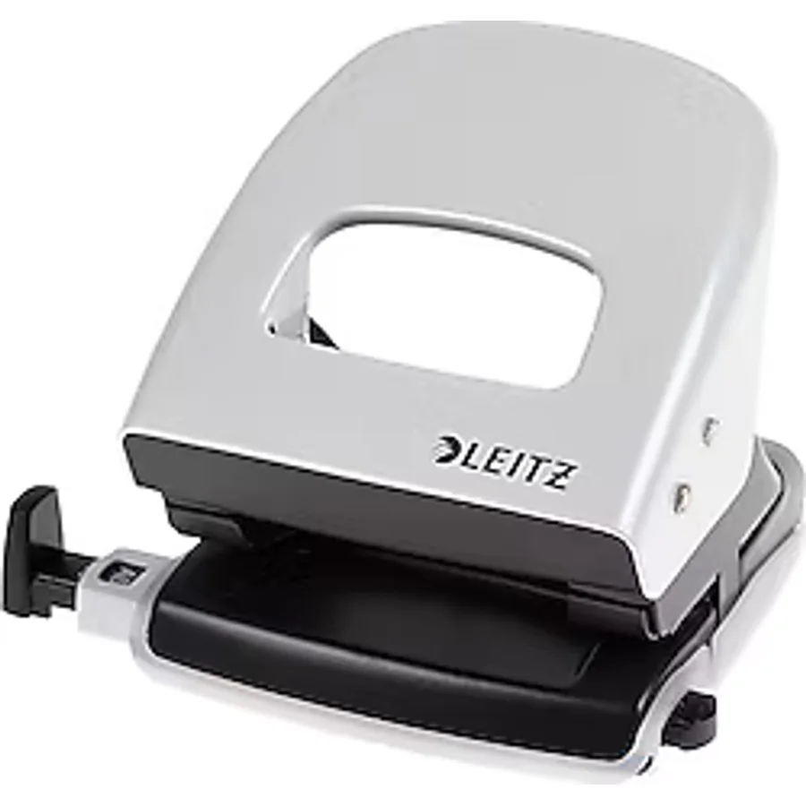 Leitz 5008 Wow 30 Sayfa Kapasiteli Delgeç Metalik Beyaz