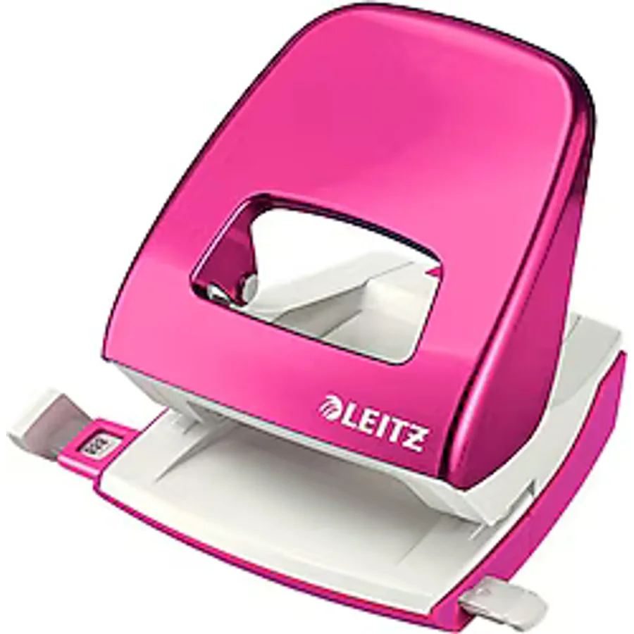 Leitz 5008 Wow 30 Sayfa Kapasiteli Delgeç Metalik Pembe