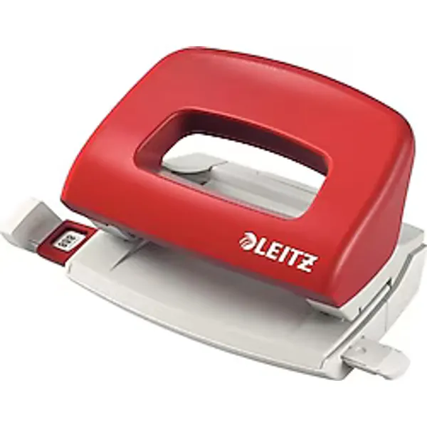 Leitz 5058 10 Sayfa Kırmızı Delgeç
