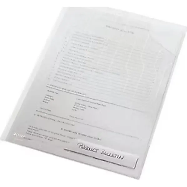 Leitz - Leitz 4726 CombiFile Şeffaf Poşet Dosya (5 li Paket)