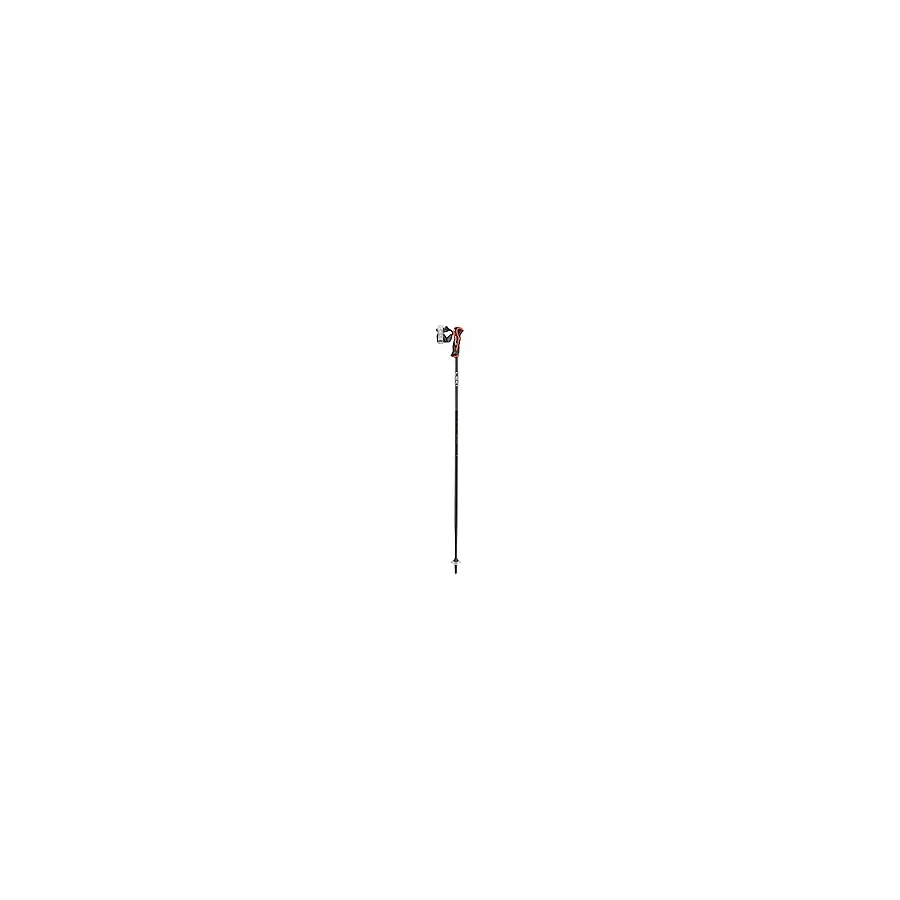 Leki Baton Airfoil 3D Siyah Kırmızı Unisex Kayak Batonu - Siyah - Kırmızı - 110 cm