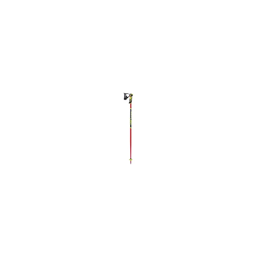 Leki Wcr Lite Sl 3D Kırmızı Siyah Unisex Çocuk Kayak Batonu - 95 cm