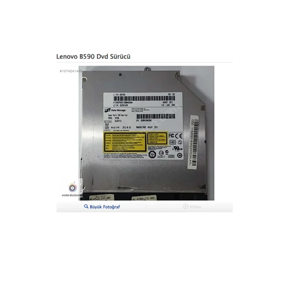 Lenovo B590 Dvd Sürücü