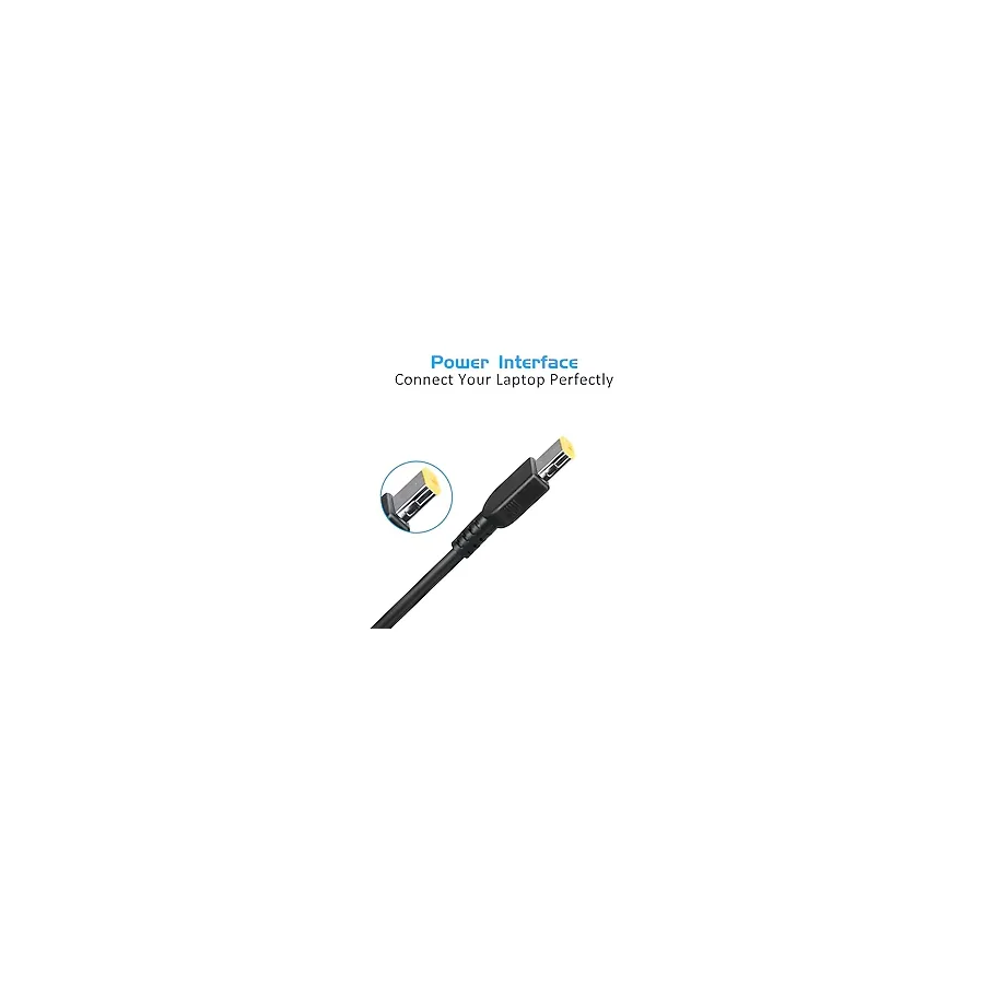 Lenovo Gaming Laptop Usb Tip 135 Watt Adaptör Kablosu