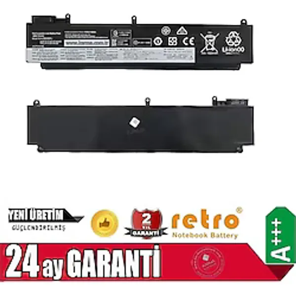 Lenovo Thinkpad T460s, T470s 00hw022 Notebook Bataryası, Laptop Pili - Ver.2 Alt / Rll-111