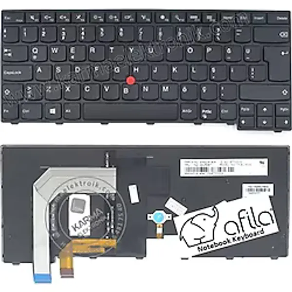 Lenovo Thinkpad T470s Notebook Klavyesi, Laptop Tuş Takımı (Siyah Tr)