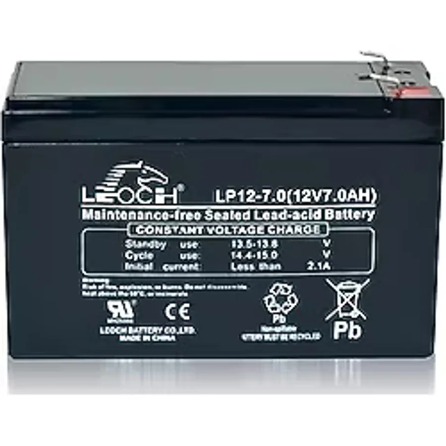 Leoch 12volt 7ah Akü Lp12-7.0 Inform Tse Belgeli