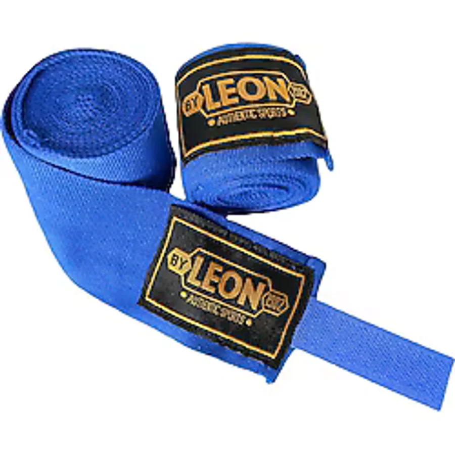 Leon Boks, Kickbox, Muay Thai El Bandajı 4,5 Metre Aıba Standart mavi
