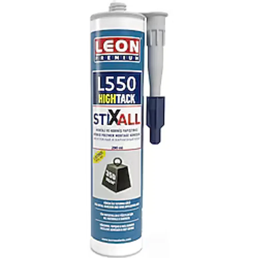 leon MONTAJ VE KORNİŞ YAPIŞTIRICI 350 KG DAYANIKLI TÜM MATERYELLER 280 ML