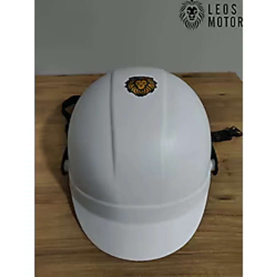 Leos -JOKEY KASK-CAMSIZ MODEL-BEYAZ RENK
