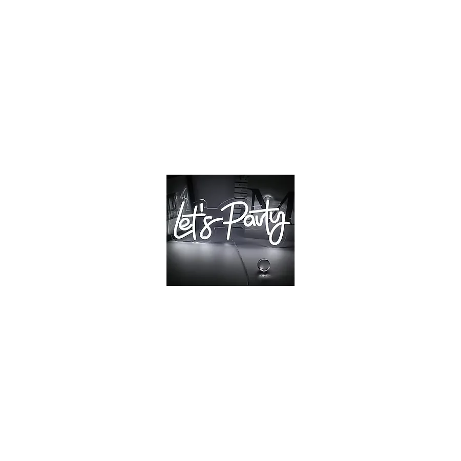 Let's Party Neon LED Tabela