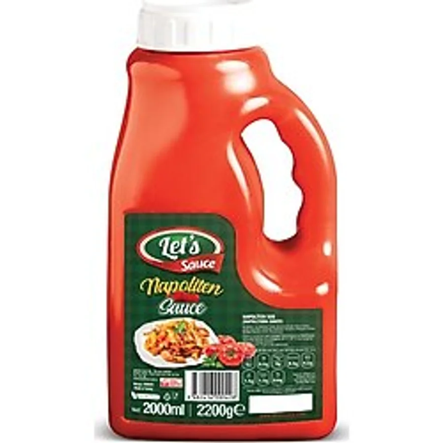 Let's Sauce Napoliten Sos 2200 gr - 2,2 kg