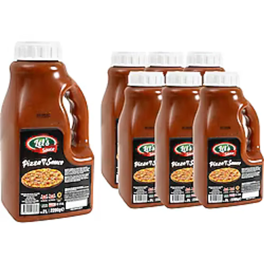 Let's Sauce Pizza Sosu 2200g x 6 Adet