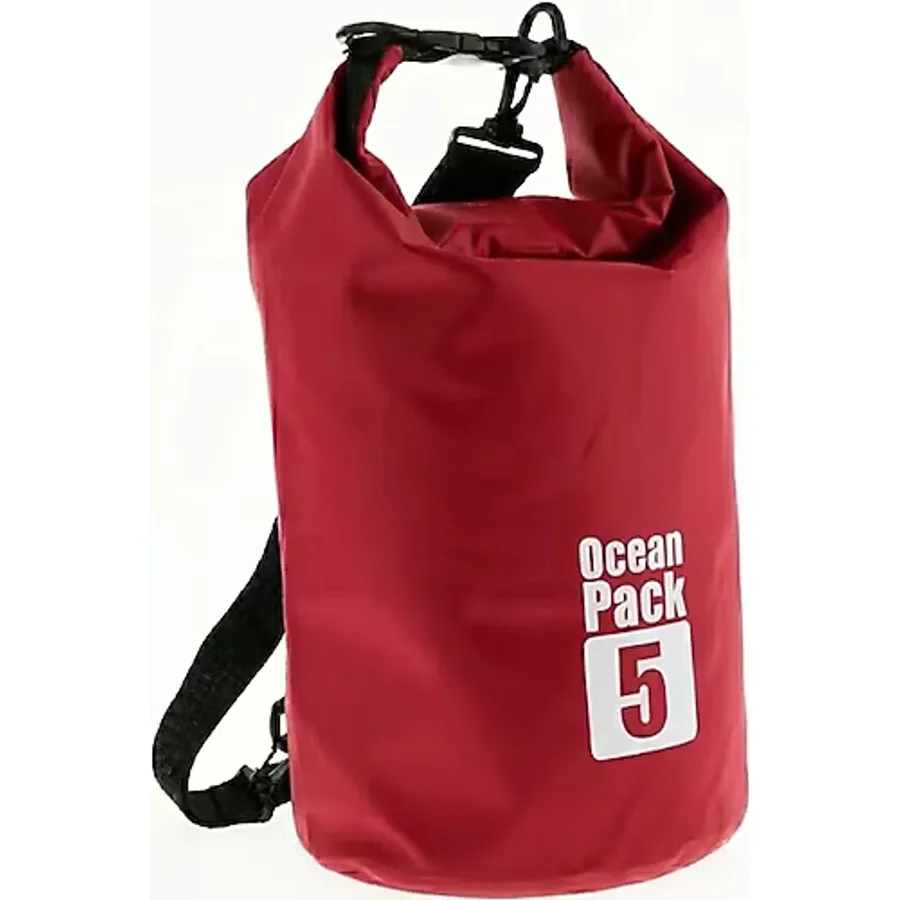 Lethe Boards Ocean Pack Kırmızı 5 L Su Geçirmez Yüzen Çanta