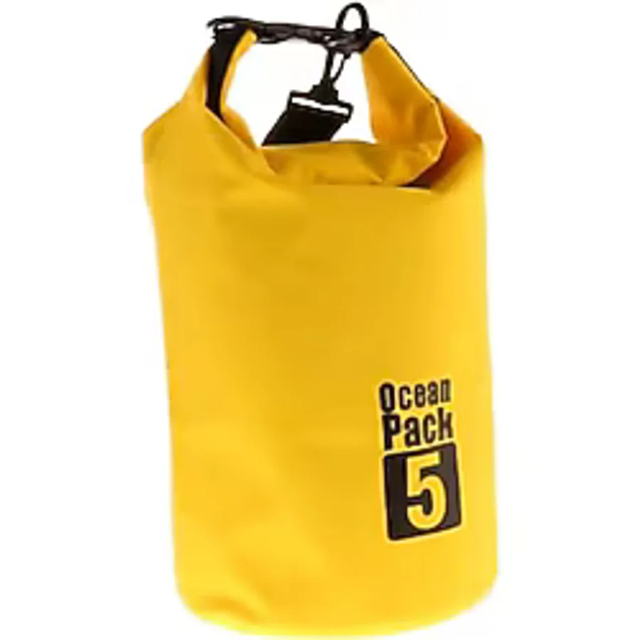 Lethe Boards Ocean Pack Sarı 5 L Su Geçirmez Yüzen Çanta