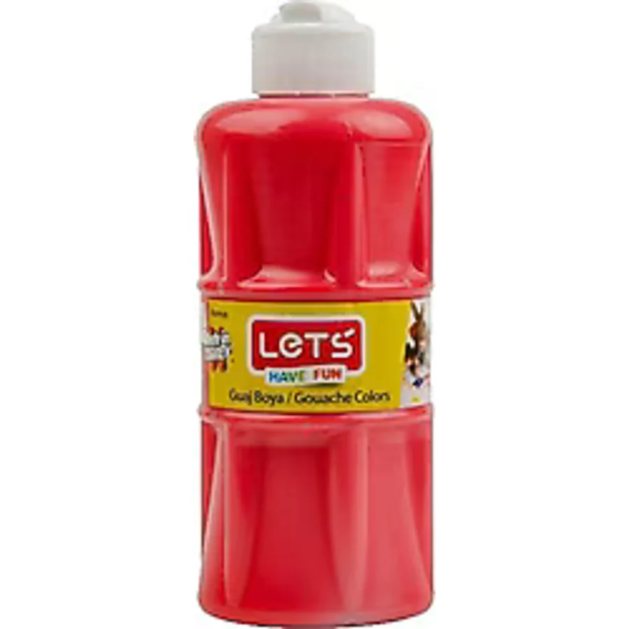 Lets 250 ml Guaj Boya Kırmızı