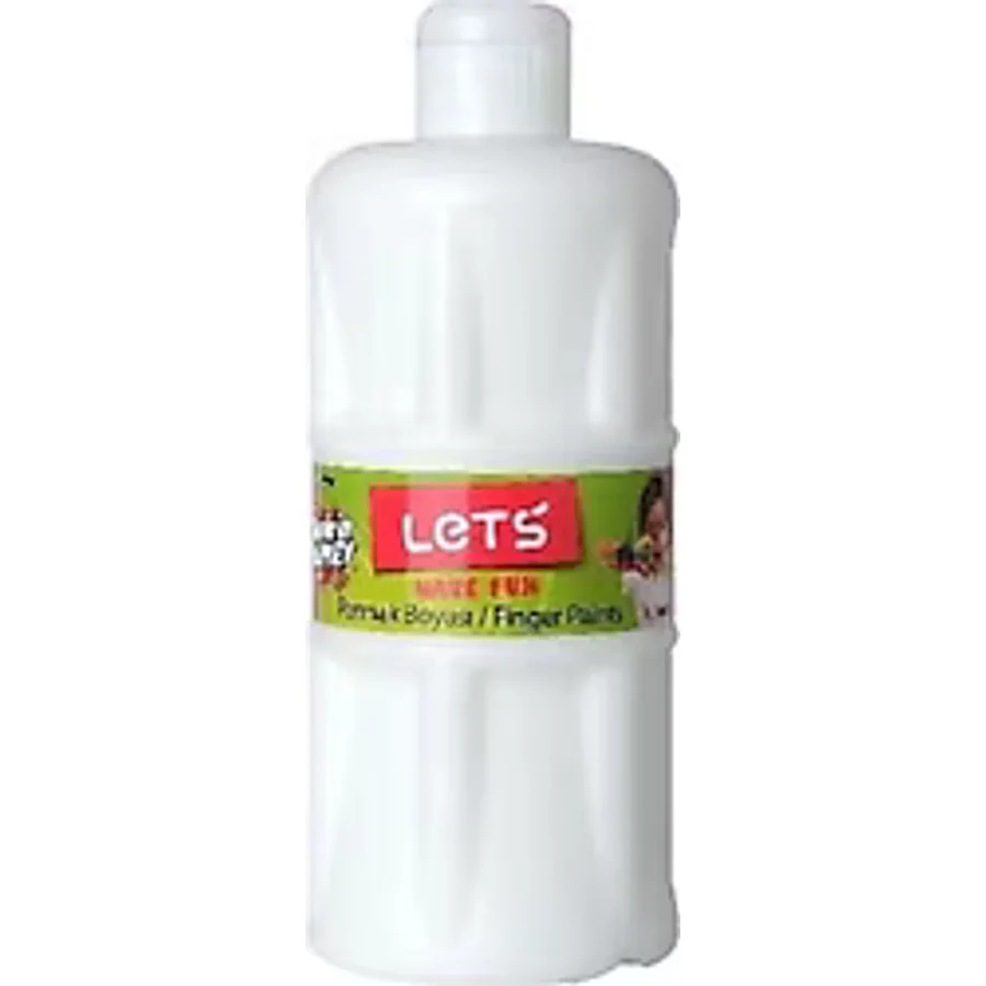 Lets 500 ml Parmak Boyası Beyaz
