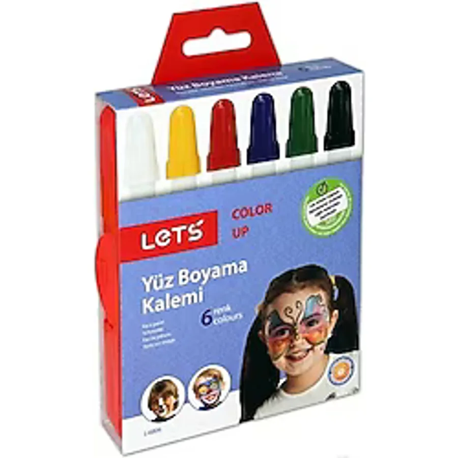 Lets L6806 Çevirmeli 6'lı Yüz Boyası